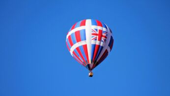 Großbritannien Heißluftballon Fliegen